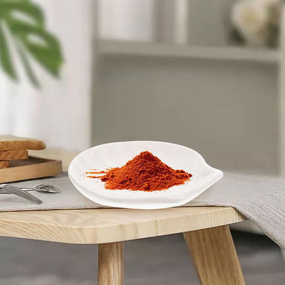 

Ceramic Tea Bag Saucer Dipping Plate Dish Holder Tray Sushi Sauce Dish Practical Seasoning Dish Home Hotel Restaurant Teahouse 7.50X7.50X1.70CM белый