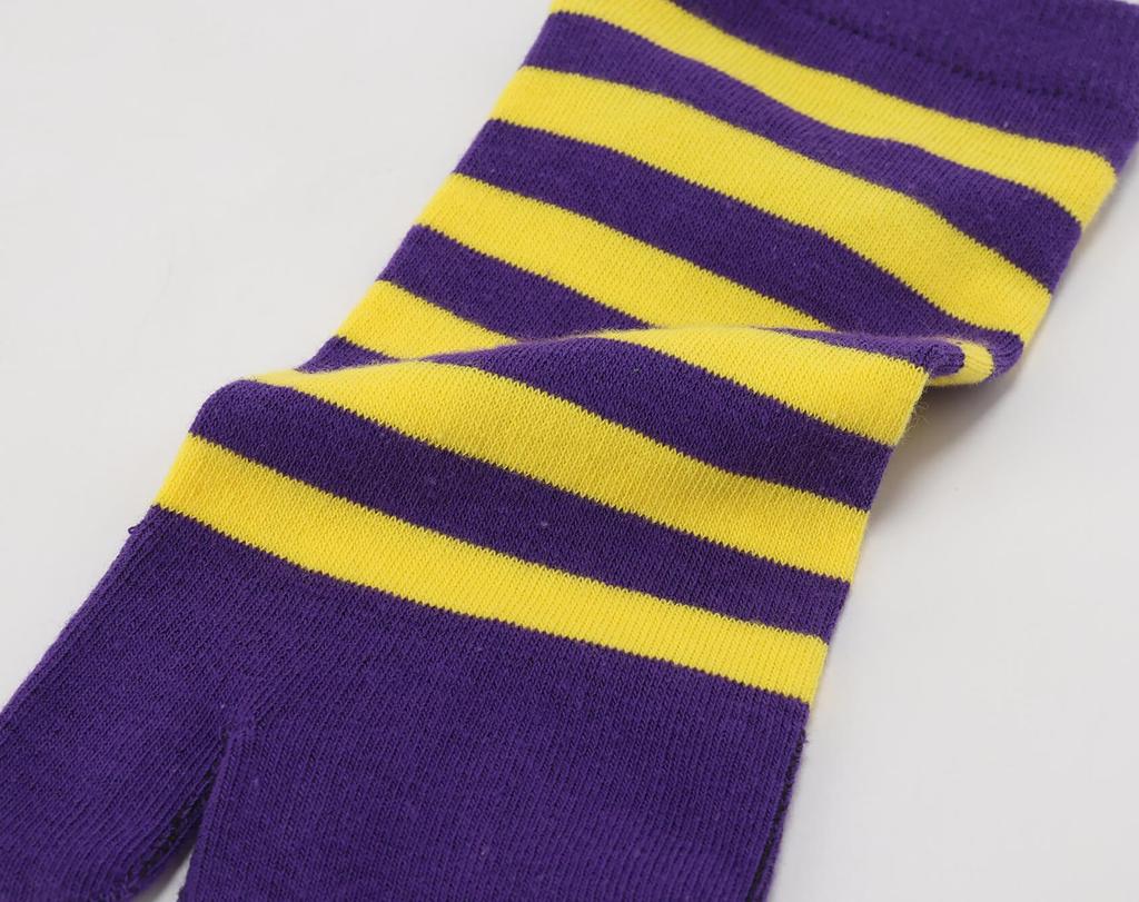 WIOIW Men's Two-Toe Tabi Socks, Ankle-Resistant Cotton, for Sports, Running, and Commuting, Set of 6