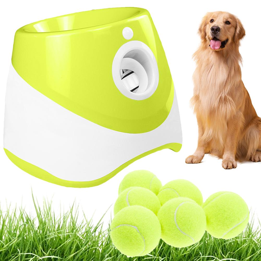 Automatic Dog Ball Launcher Automatic Pet Dogs Chase Ball Launcher Dog Dog Tennis Automatic Launcher Pet Interactive