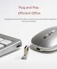 Multi-Device Wireless Mouse & Keyboard Set: Three-Mode and Dual-Mode Connectivity for Notebooks, Desktops, Tablets, and Mobile Phones.