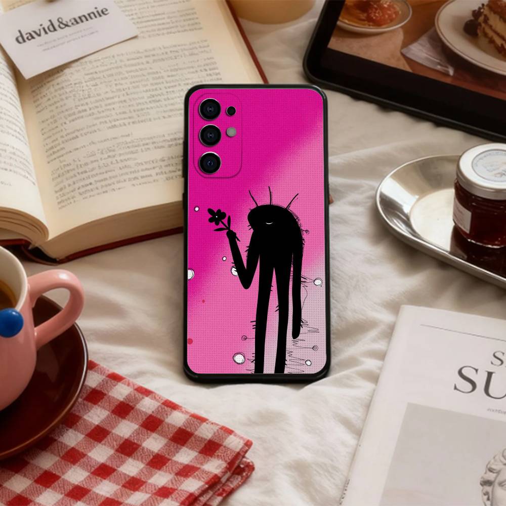Cool Z-ZOE B-Band Phone Case For Samsung S 25,24,23,22,30,21,10,9,Ultra,Plus,Lite,FE,4,5 G Soft Black Case Samsung S25ULTRA