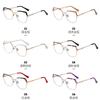TR90 Luxury Myopia Glasses Anti Blue Light Prescription Short Sighted Eyeglasses Women Metal Frame