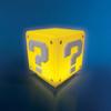 Super Mario Bros Mini Lampada LED Luminosa Blocco Domanda Luce d'Atmosfera