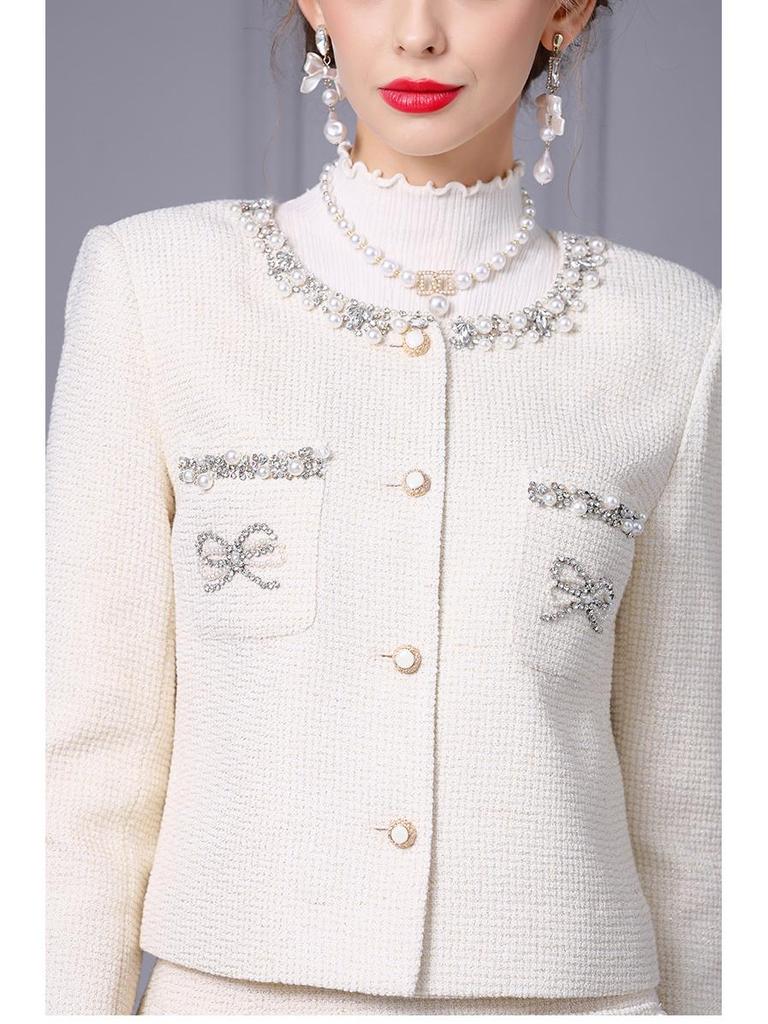 Zhili Women's Spring 2025 Multicolor Slim Fit High Collar Long-Sleeve Knitted Sweater