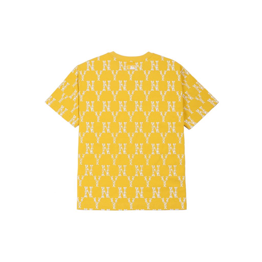 New MLB New York Yankees T Shirt Unisex Yellow 31TSM4131-50D