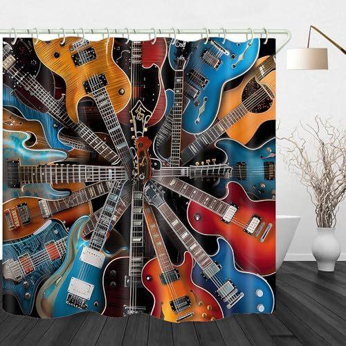 Wolves Under The Moon Four-Piece Bathroom Shower Curtain Floor Mat Three-Piece Toilet Cover