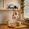 1 PC Metal Wall Key Holder Rack Christmas Car Style Home Decor Gift