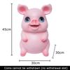 Cute Cartoon Pig Child Savings Jar Creative Piggy Bank Desk Decoration Ornaments Animal Resin Sculpture Room Aesthetic Decor