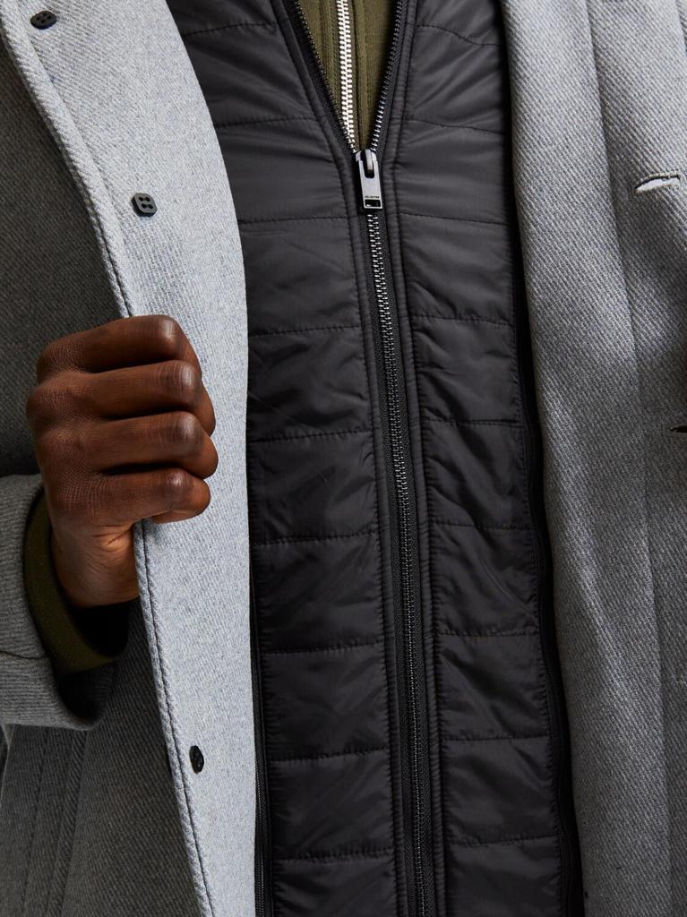 Coat Selected Slhnoah W Coat B Noos (16081429) Grey Melange