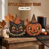 1/6 Pcs 10cm Halloween Tabletop Sign Plywood Halloween Tiered Tray Decor  Indoor