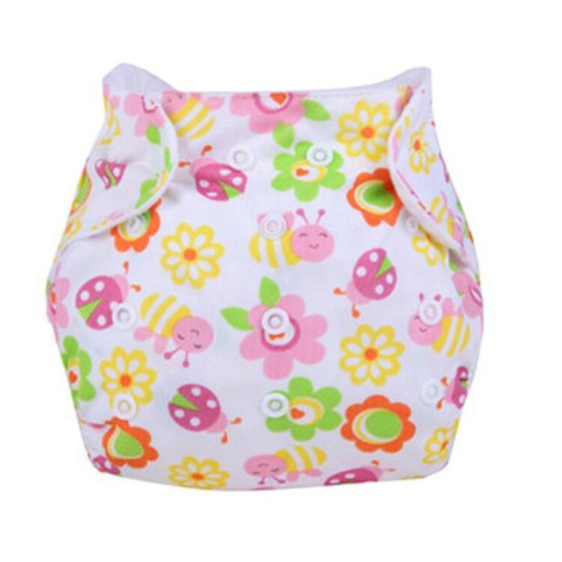 Baby Adjustable Cloth Diapers Washable Inserts Nappy Baby Underwear Reusable Pants