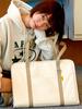 Funnymade Canvas Laptop Bag With Suitcase Attachment [15-17 Inch] 3 Colors