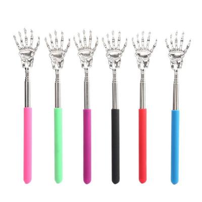 Portable Extendable Back Scratcher Stainless Steel Telescoping Back Scratcher for Both Human and Pets Extendable Back Massager