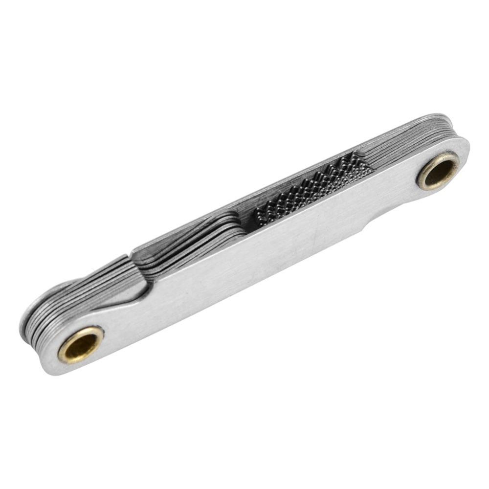 2pcs 55 Degree Thread Measuring Gauge Thread Pitch Gauge Tool For Thread Measurement