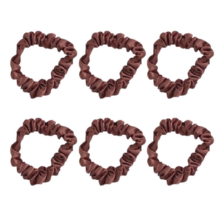 

Elegant Hair Tie Elastic Scrunchies Ruched French Hair Rings for Elegant Updos Suitable for Long Hair Stretchy Hair Tie
