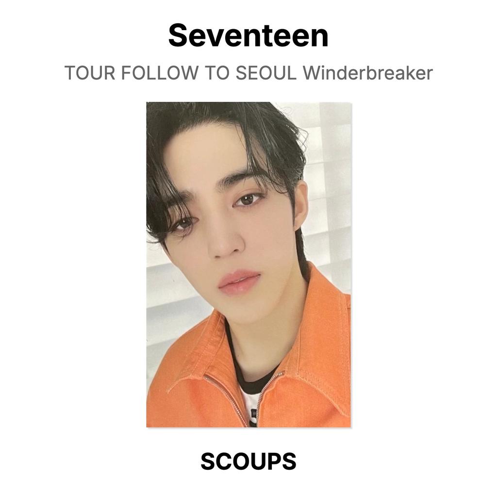 Seventeen TOUR FOLLOW TO SEOUL Winderbreaker Official Photocard