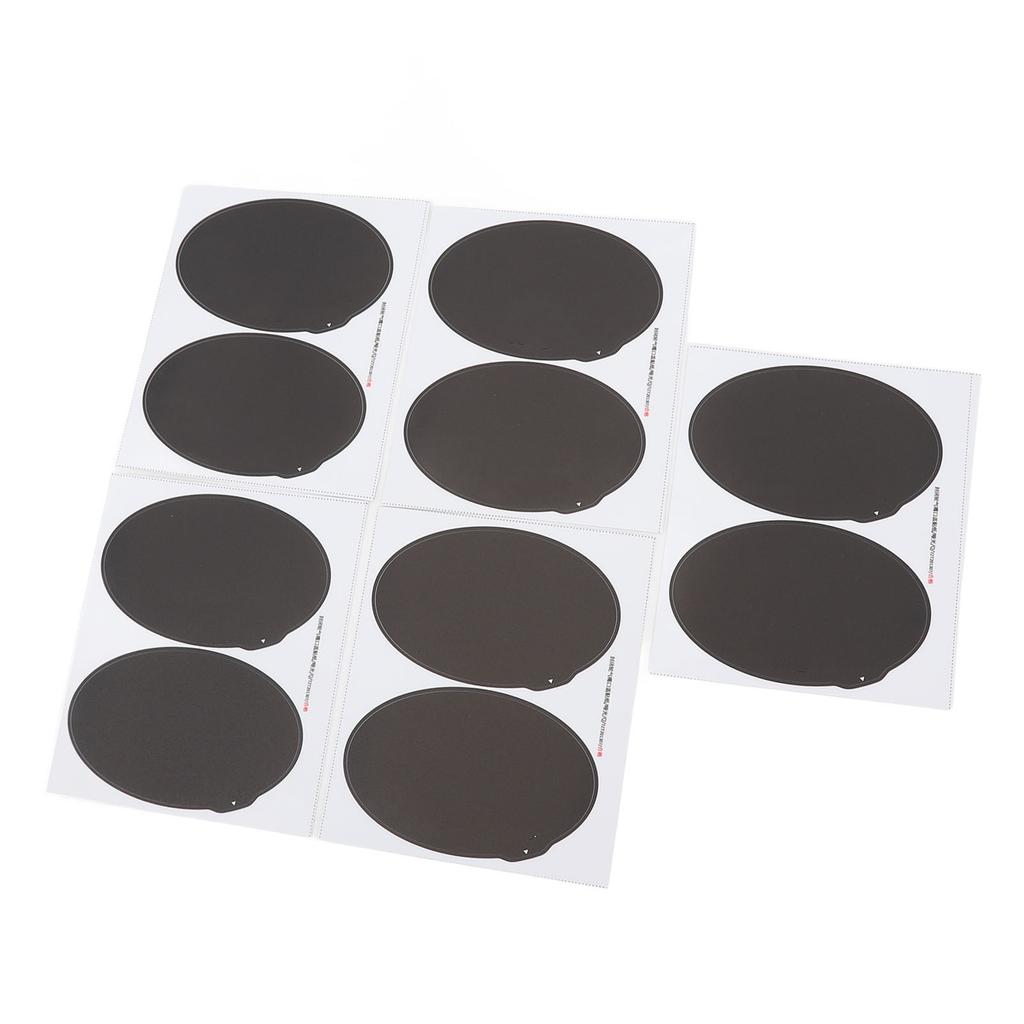 5 Pairs Bike Tire Valve Cover Sticker Professional Matte Sealing Wheel Tire Sticker for Road Mountain Bike Accessories