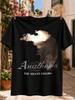 Anathema The Silent Enigma With Shadowed Unisex Forest Silhouette And Dark Atmospheric Albumstyle Unisex All Tshirt