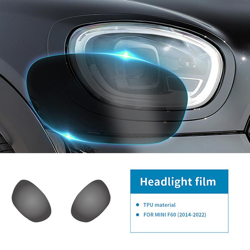 Mini Cooper F54-F60 Headlight Protection Film - TPU