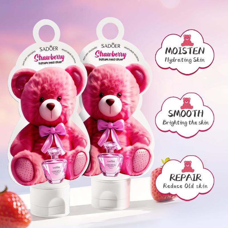 Strawberry Fragrance Hand Cream 55g Hydrating Moisturizing Moisturizing Hand Cream