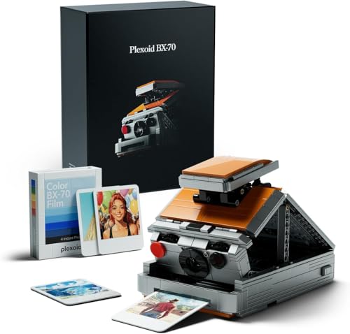 

Nifeliz Plexoid BX-70 Конструктор-модель камеры для взрослых, Модель из строительных блоков для офисного/домашнего декора | Подарок на день рождения (680 Штук, NF10303)