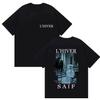 2026 estate Rapper L'HIVER Saif Magliette Grafiche Uomo Hip Hop Album Francese Manica Corta T-Shirt Magliette Streetwear