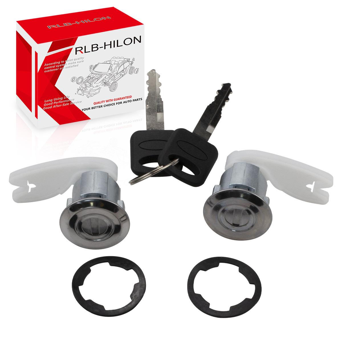 

Door Lock Cylinders Pair Set with 2 Keys for 1992-1995 Ford F150 F250 F350
