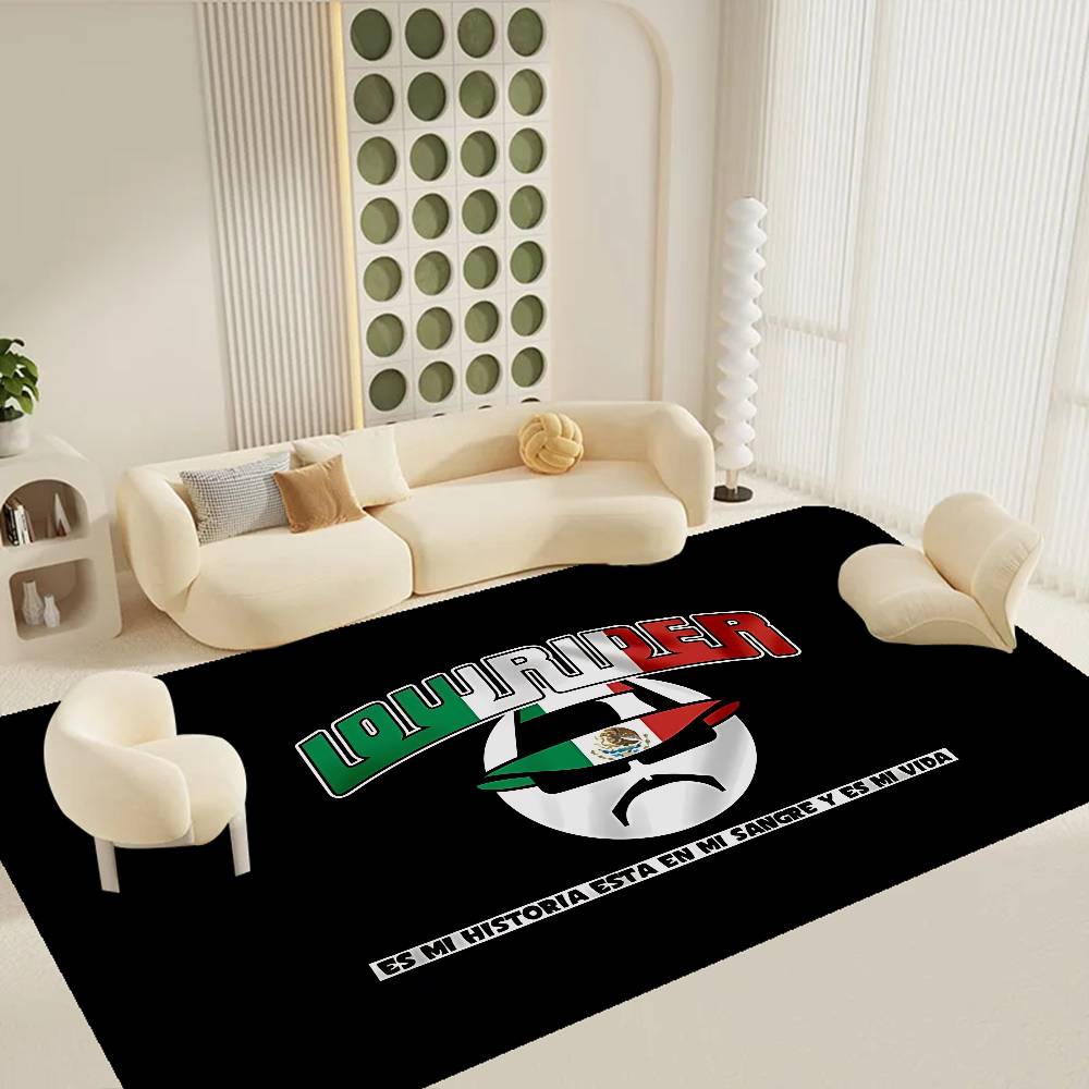 Lowriders Racing Floor Mat Rectangle Anti-slip Home Soft Badmat Front Door Indoor Outdoor Mat Welcome Doormat