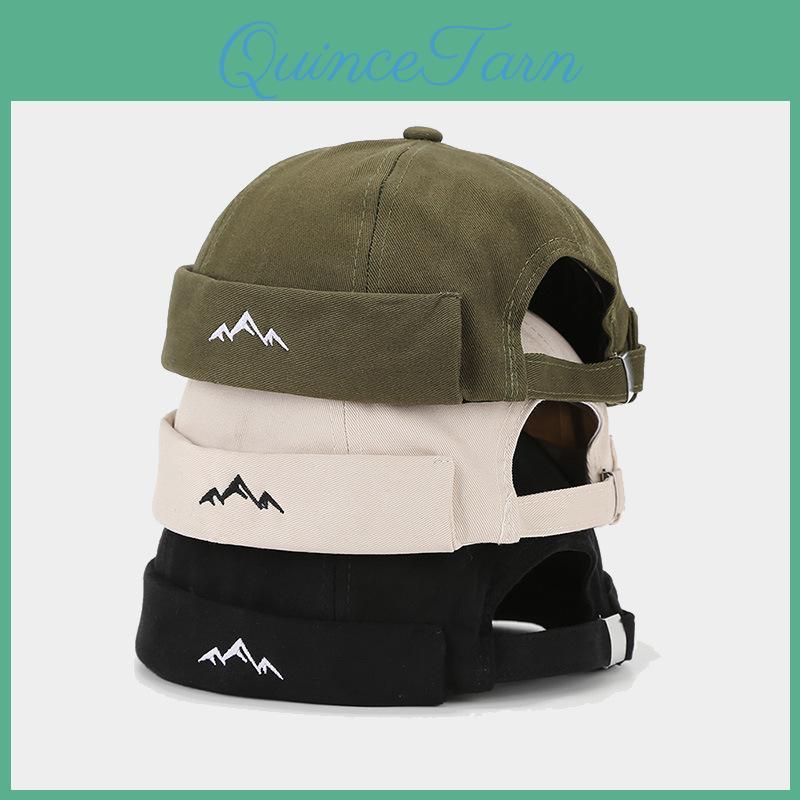 Landlord Hat Retro Mens American Work Style Gourd Hat Korean Version Street Fashion Trendy Hip Hop Hoodie Hat Women