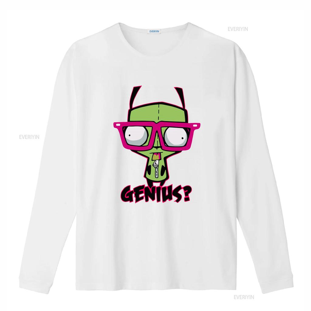 Invader Zim Gir Genius Duh T Shirt for Men Available in Sizes S 2XL vintage Washed Stylish Casual Soft Comfortable graphic