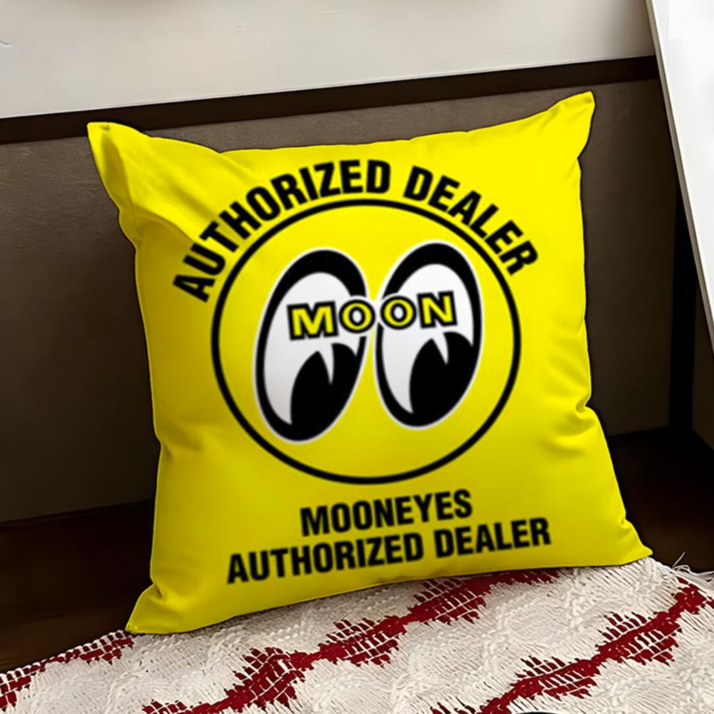 Cute Cartoon MMooneyes Cushion Cover Reversible Soft Durable Pillow Cover Home  Car MultiScene Use for Daily Comfort