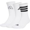 adidas Crew Socks Unisex 3 Pack White/Black JI6316