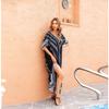 Women's Cover-ups Printed Holiday Plus Size Beach Dress Sun Shirt Bikini Swimwear Outer Shirt