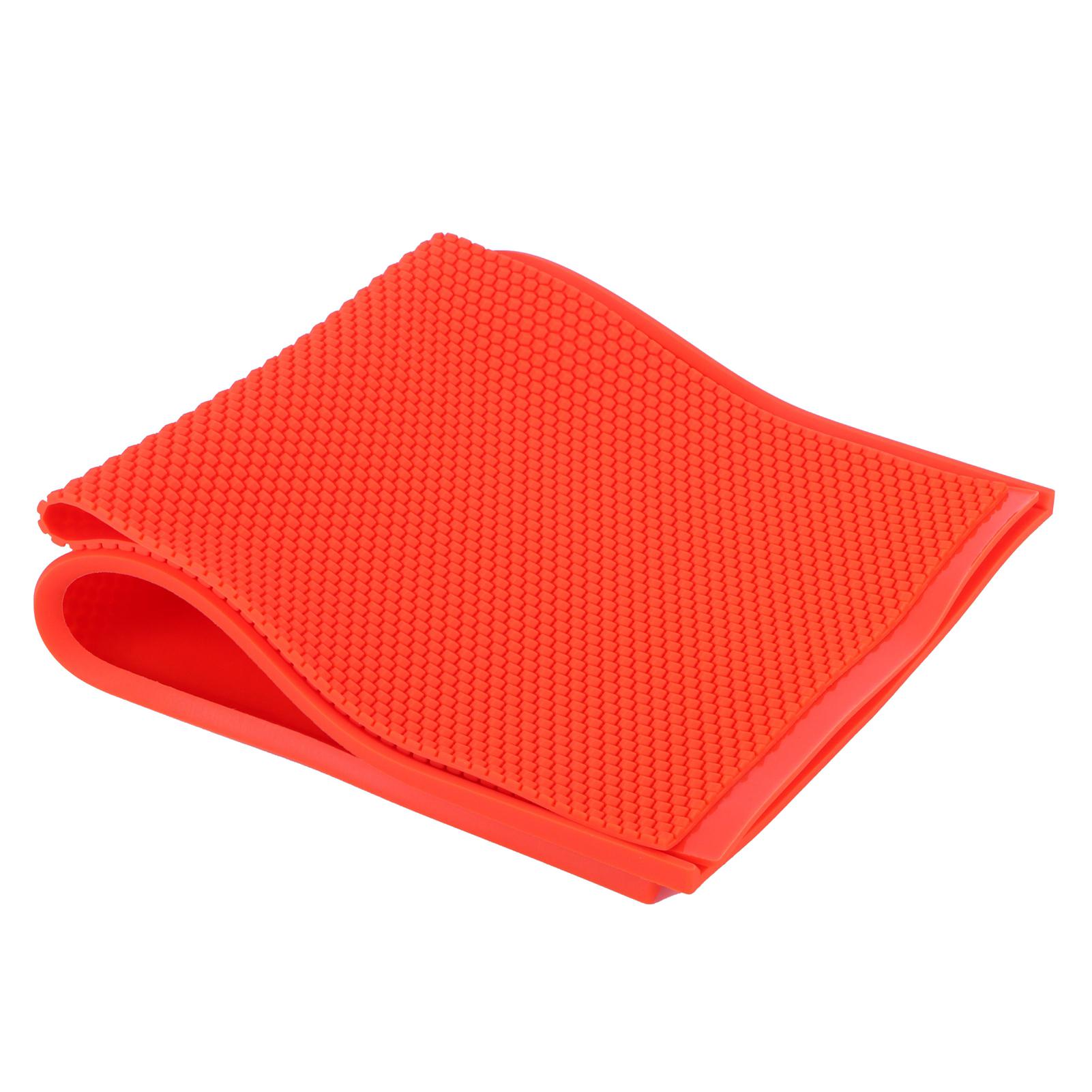 

2Pcs 5.4mm Beeswax Sheet DIY Rubber Comb Foundation Press Mold Beekeeping Accessory Red