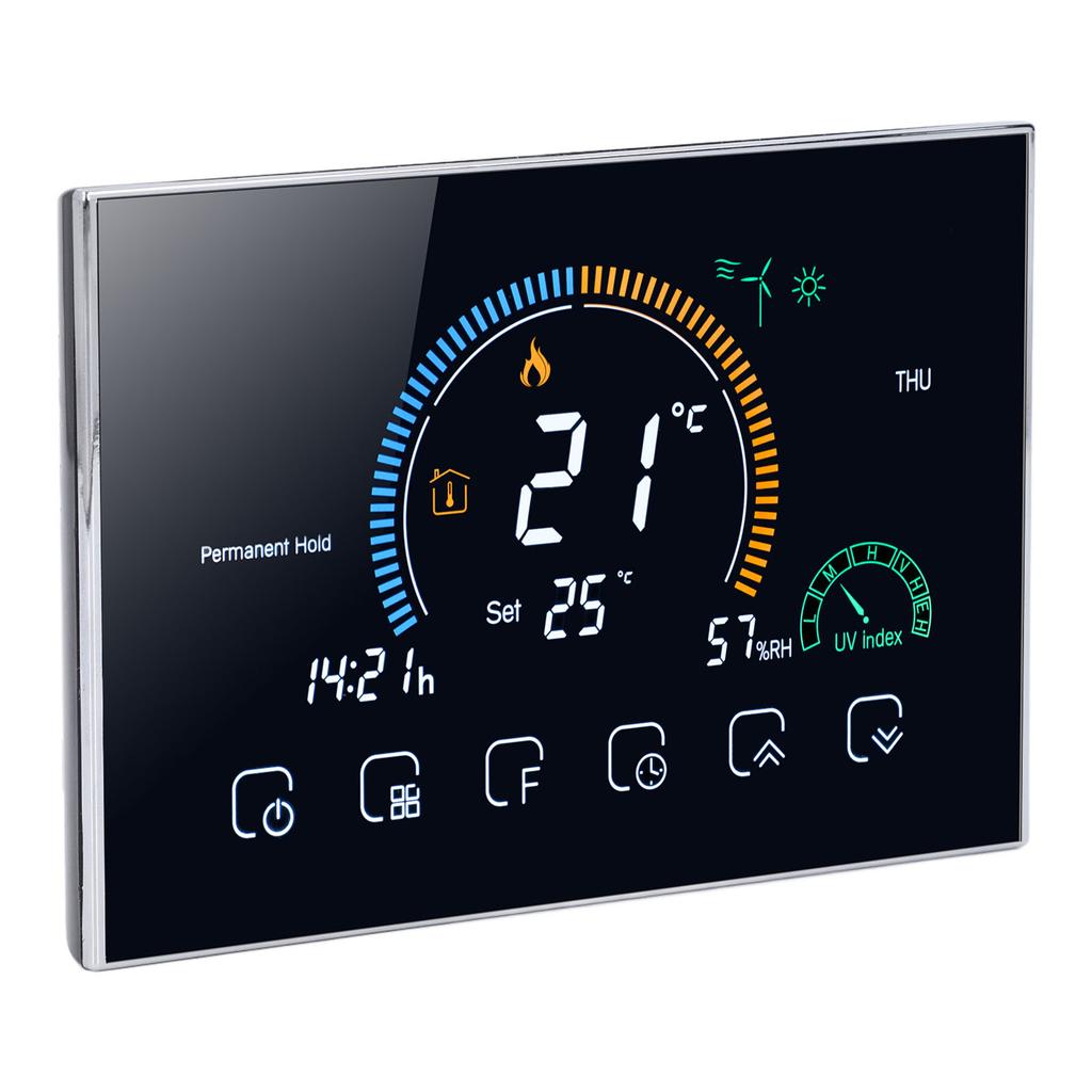 5A Smart Thermostat   WiFi APP Voice Control Programmable   Thermostat for Home Floor Hting AC95240V