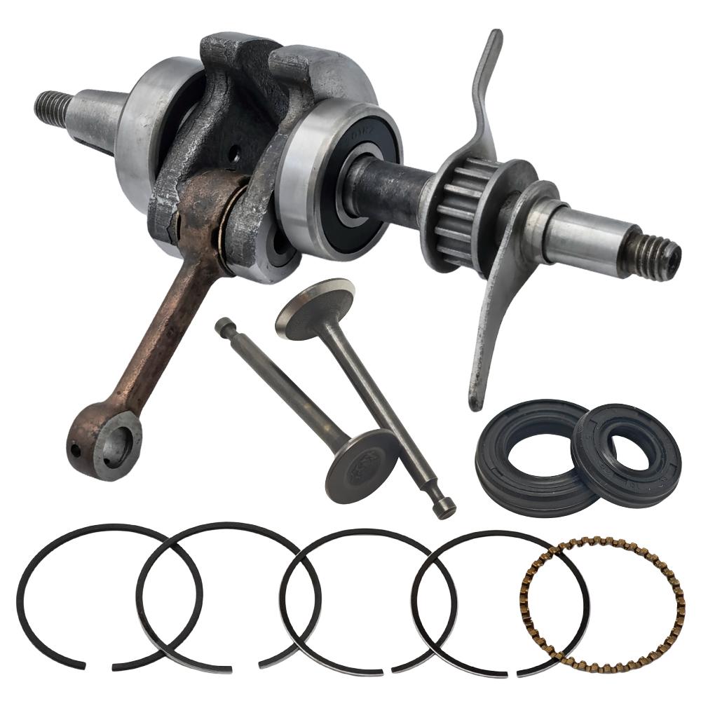 

Crankshaft Crank Shaft Oil Seal Valve Piston Rings Set Kit For Honda GX35 35CC GX 35 Lawn Mower Small Engine Motor Part China Mainland