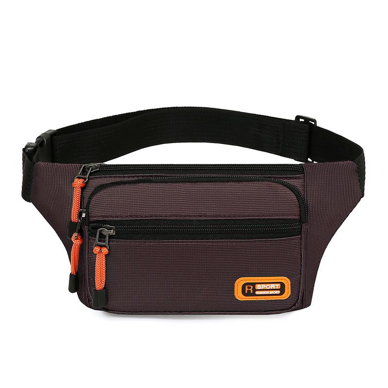 Unisex Multifunctional Waterproof Waist Bag: Large Capacity for Outdoor, Business, Money, and Phone.