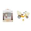 Sylvanian Families DollFurniture Set Chocolat Rabbit BabyFurniture DF-13 Furniture Three-Person Bicycle Car-625