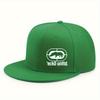Fashionable Outdoor Flat Brimmed Hat Fun Patterns Simple Style Suitable For Both Men And Women Suitable For Travel Baseball Caps