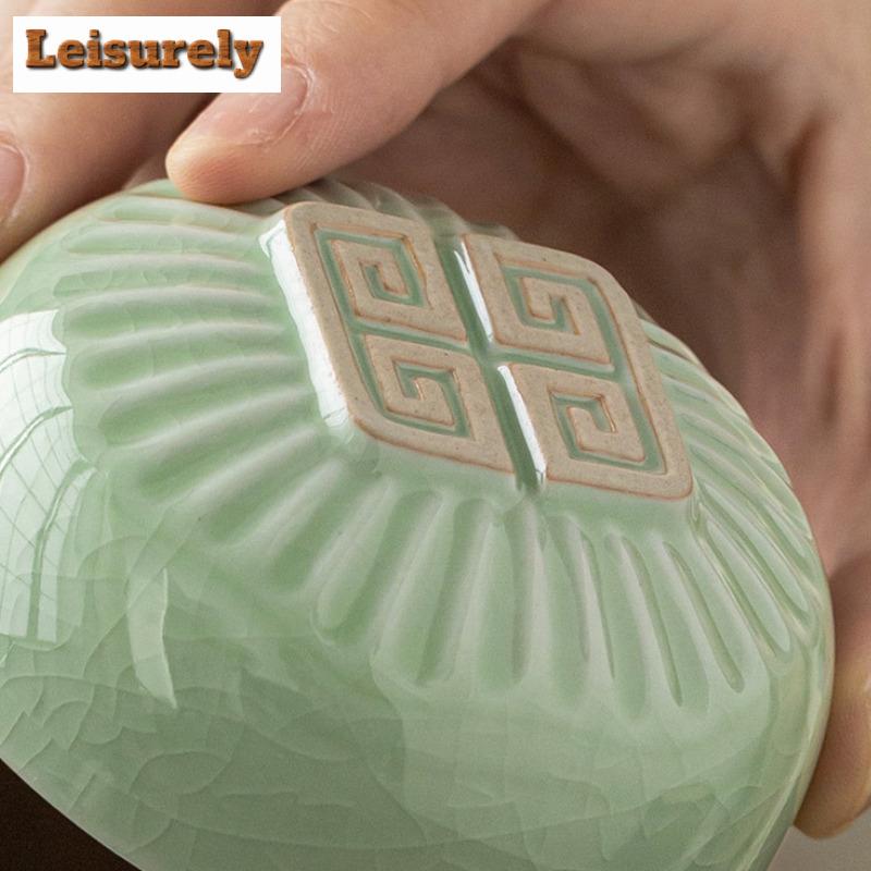 Chiński Ru Kiln Kuaike Cup Handheld Tea Set Kit Traditional 1 Pot 2 Cups Tea Maker Portable Stock Bags Chiński zestaw podróżny do herbaty