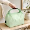 Wide Opening Makeup Storage Bag 2PCS Waterproof Handbag, Large Buckle Design, Lightweight Foldable Cosmetic Organizer Bag, Portable Toiletry