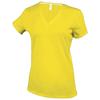 Kariban Womens/Ladies Feminine Fit Short Sleeve V Neck T-Shirt