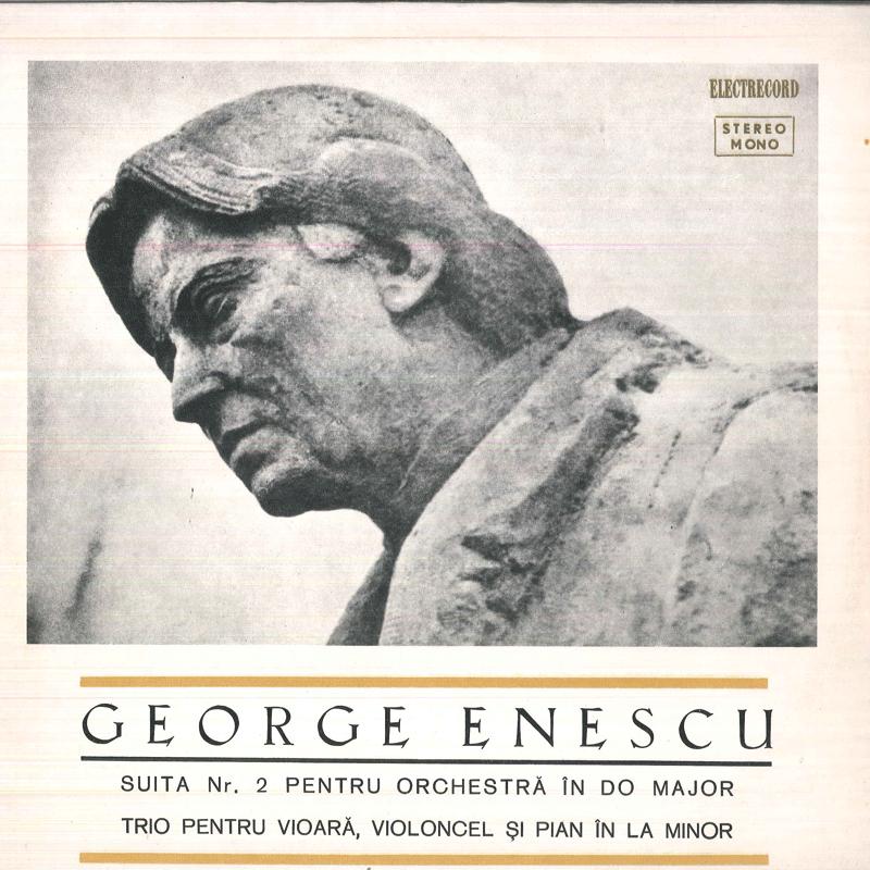 

LP Record GEORGE ENESCU Suita Nr. 2 Pentru Orchestra in Do STMECE0689 ELECTRECORD 1977 Romania Classical Used