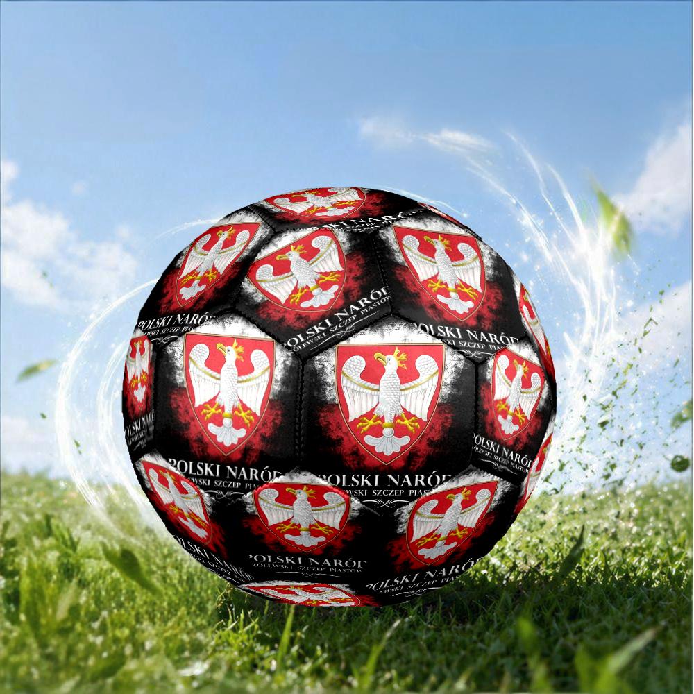 Eagle Of Poland: Symbolic Strength Size 5 Soccer Ball,Indoor/Outdoor Suitable for Training Matches Tournaments Practice Games Perfect Gift for Fan