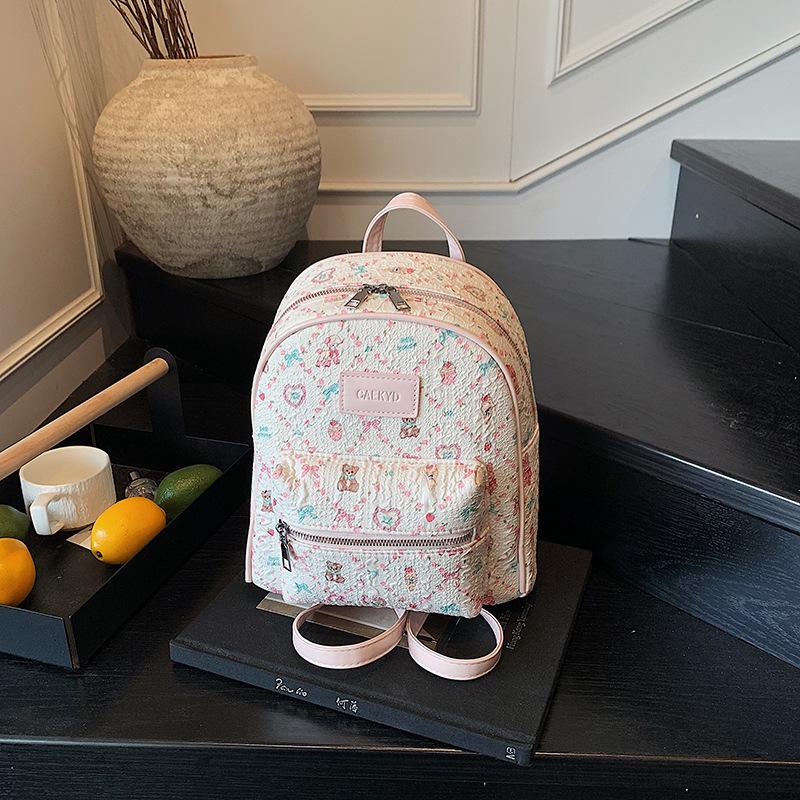 

Рюкзак Женский повседневный студенческий школьный рюкзак Новый мультяшный универсальный дорожный рюкзак высокой ценности