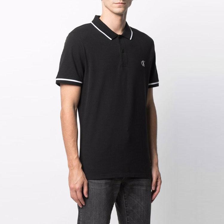 Calvin Klein Polo Shirt Men's Black J30J315603-BAE