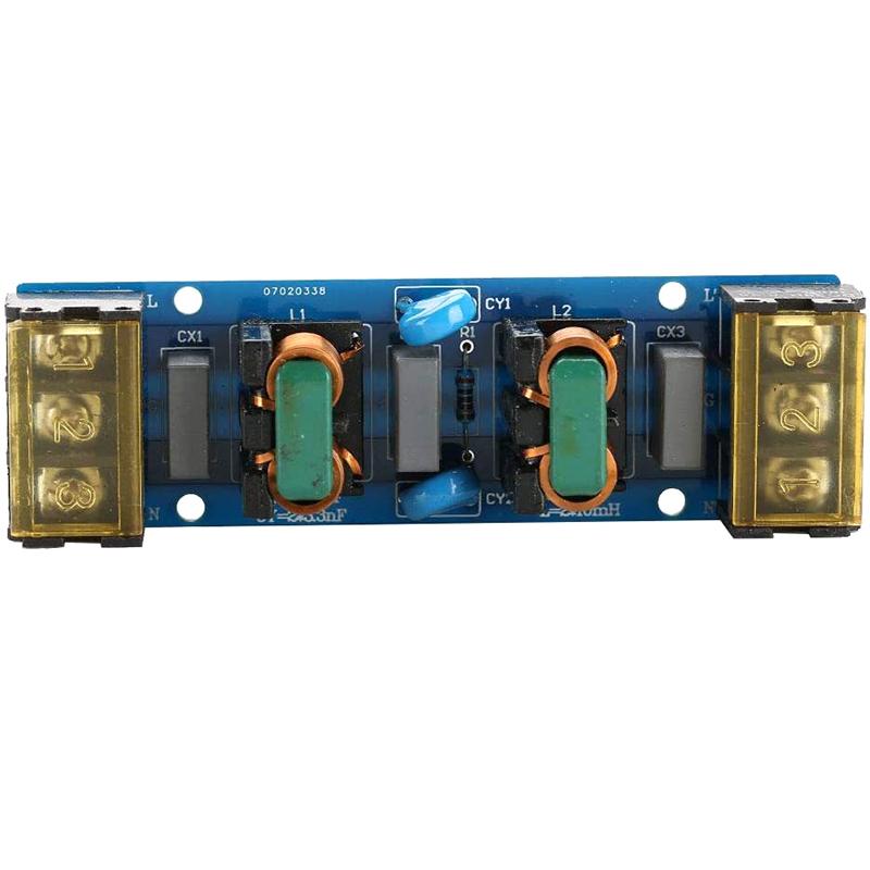 25A 6A Power Supply Filter Emi High Frequency 2 Stage Power Supply Emi Filter