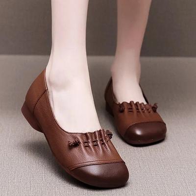 Flat Bottomed Women's Casual Shoes Soft Bottomed Breathable Lightweight Anti Slip Women's Walking Shoes