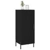 VidaXL Buffet Noir 34,5x34x90 cm Bois d'ingénierie 830453