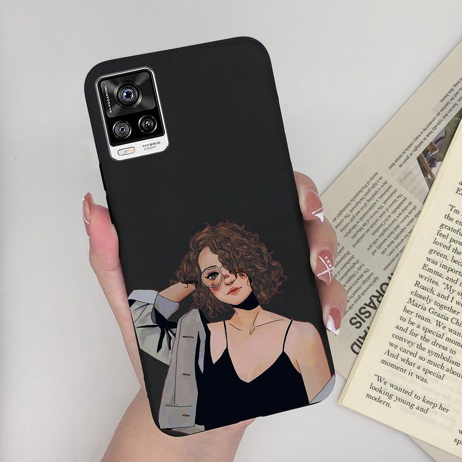 For vivo V20 Case for Vivo V20 Pro VivoV20 V 20 SE Case Cute Cartoon Slim Soft TPU Silicone Back Phone Cover Bumper Fundas Cases